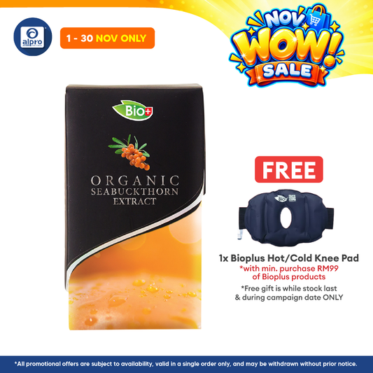 Bioplus Organic Seabuckthorn Extract 60s | Skin Nourishment & Anti-Aging