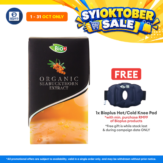 Bioplus Organic Seabuckthorn Extract 60s | Skin Nourishment & Anti-Aging