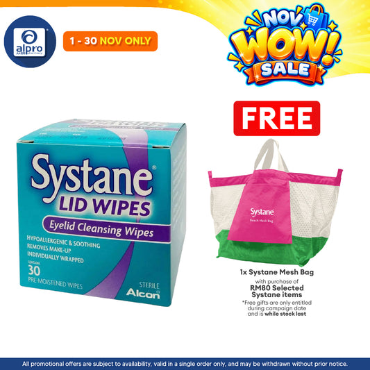 Alcon Systane Lid Wipes 30s