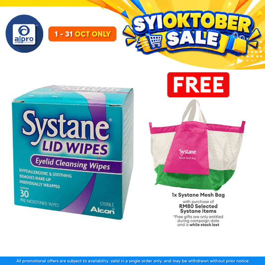 Alcon Systane Lid Wipes 30s