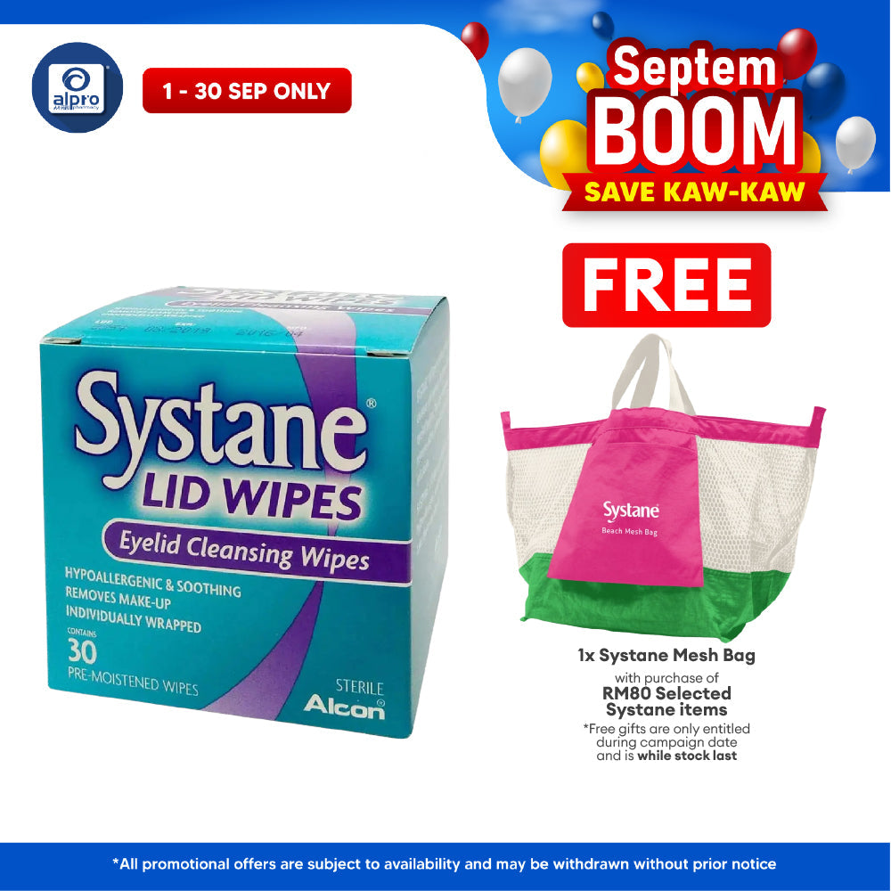 Alcon Systane Lid Wipes 30s Alcon