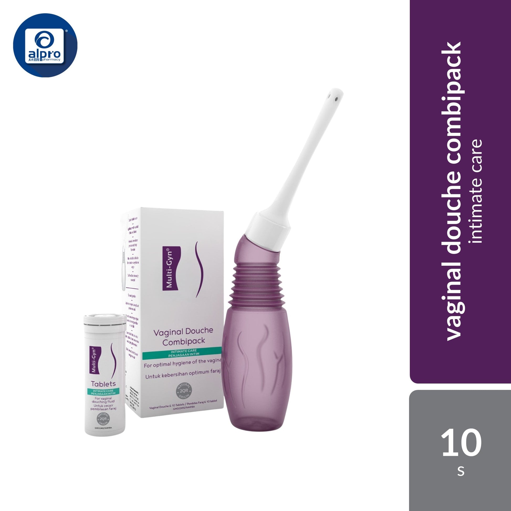 Multi-gyn Vaginal Douche Combipack 10s Multi-gyn