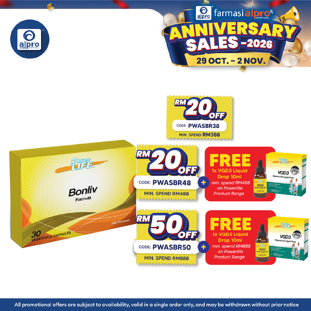 Powerlife Bonliv Formula 30s | Strengthen Bone
