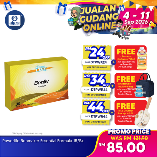 Powerlife Bonliv Formula 30s | Strengthen Bone Kinohimitsu