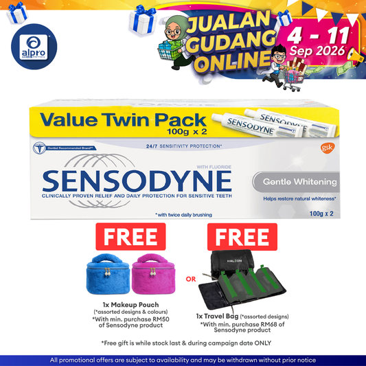 Sensodyne Gentle Whitening 2x100g | Relieve Sensitivity Sensodyne