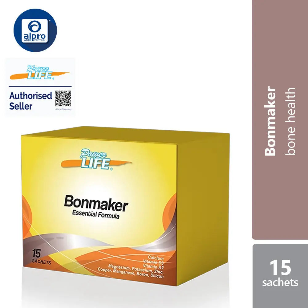 Powerlife Bonmaker Essential Formula 15/box | Bone Health Supplement Powerlife