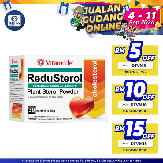 Vitamode Redusterol 30s | Suitable For Vegetarians and Dairy-Free Vitamode
