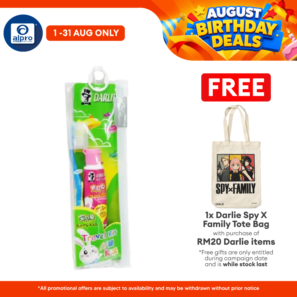 Darlie Bunny Kids Travel Kit 40g Darlie