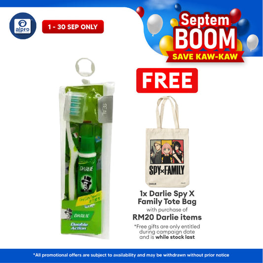 Darlie Double Action Oral Care Travel Kit (adult) Darlie