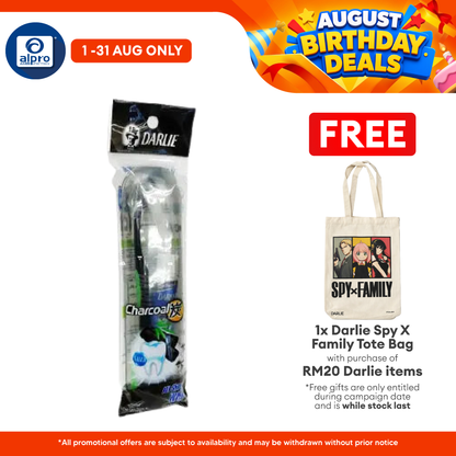 Darlie Oral Care Travel Kit All Shiny White Charcoal 40g Darlie