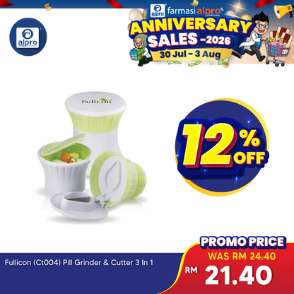 Fullicon Pill Grindercutter 3in1 Fullicon