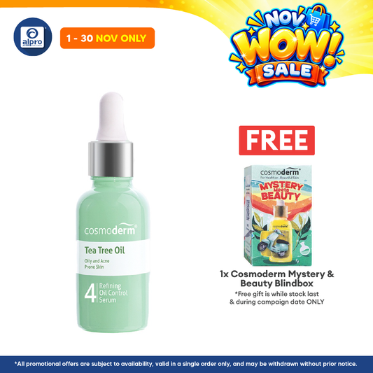 Cosmoderm Tea Tree Oil Control Serum 30ml