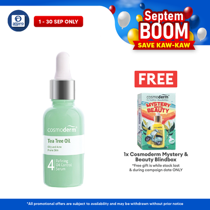 Cosmoderm Tea Tree Oil Control Serum 30ml Cosmoderm