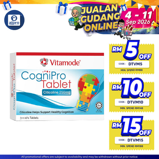 Vitamode Cognipro Tablet 30s | Brain Health Vitamode