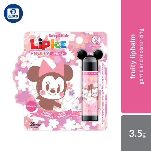 Mentholatum Lipice Kids Strawberry 3.5g | Gentle & Moisturizing