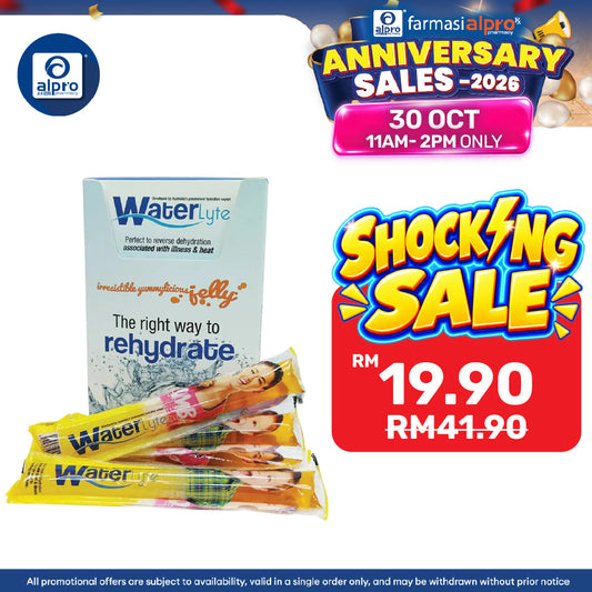 Waterlyte Electrolyte Jelly 16s