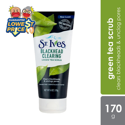 St. Ives Green Tea Blackhead Clearing Scrub 170g St. Ives