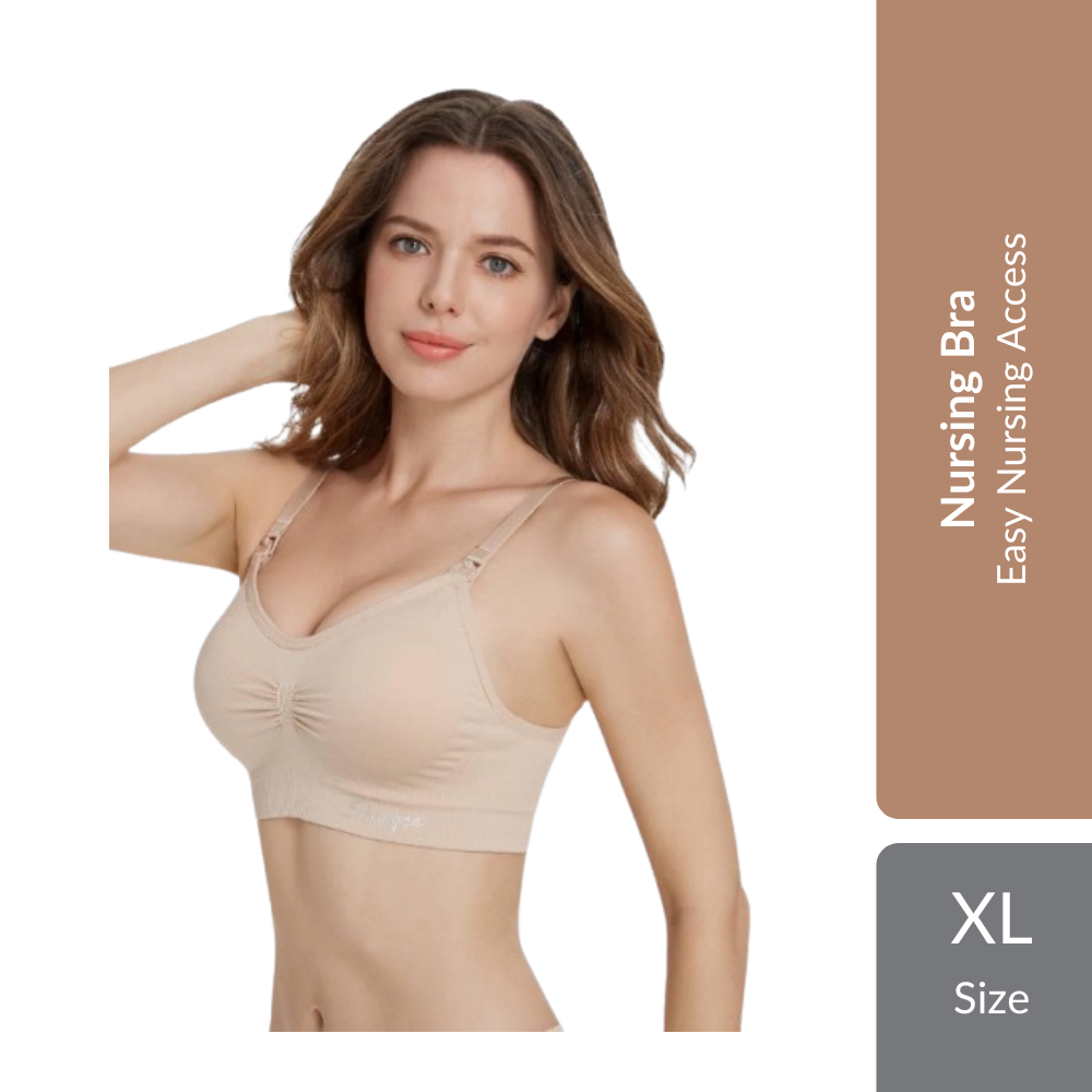 Shapee Nursing Bra 1s | Wire-Free Comfort & Easy Nursing Access For Breastfeeding Mothers Shapee