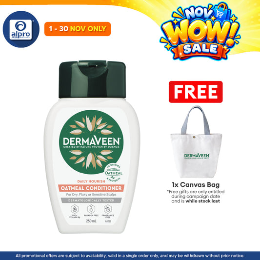 Dermaveen Daily Nourish Oatmeal Conditioner 250ml