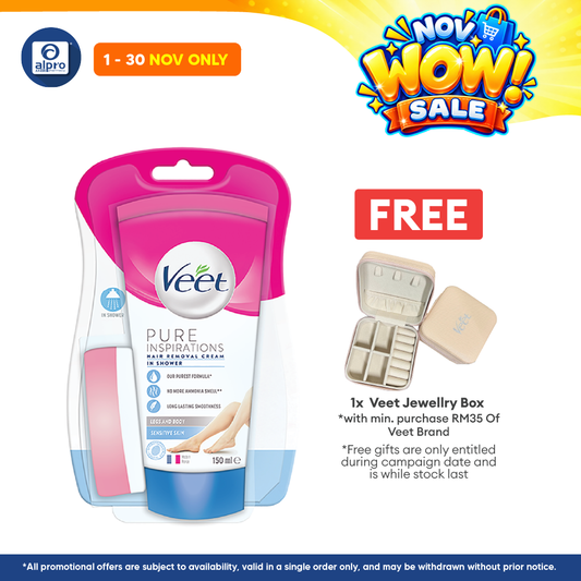 Veet In-Shower Hair Removal Sensitive CR | 150ml