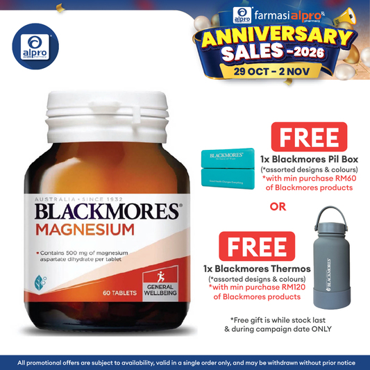Blackmores Magnesium 60s | Muscle, Heart & Bone Health