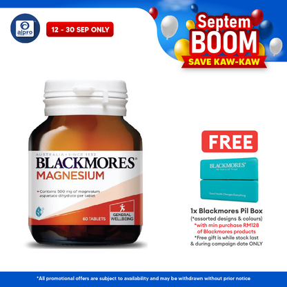 Blackmores Magnesium 60s | Muscle, Heart & Bone Health