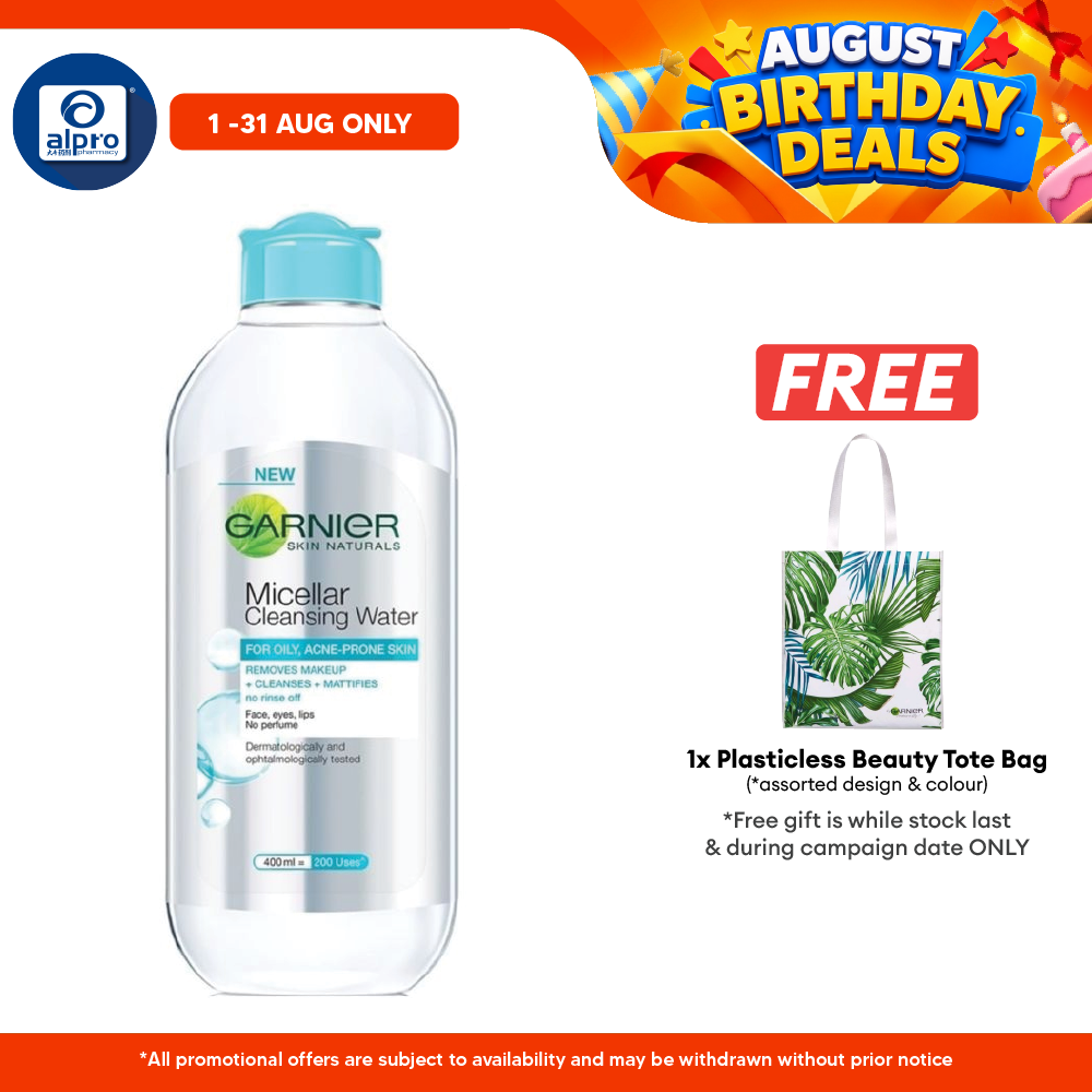 Garnier Micellar Cleansing Water Blue 400ml Garnier