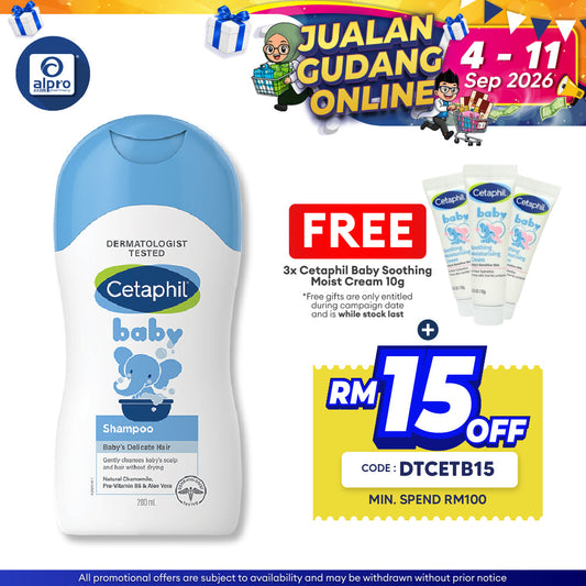 Cetaphil Baby Shampoo 200ml Cetaphil Baby