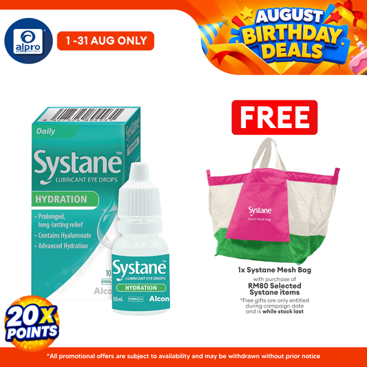 Systane Hydration 10ml | Helps to Prevent Dryness of Eyes Alcon
