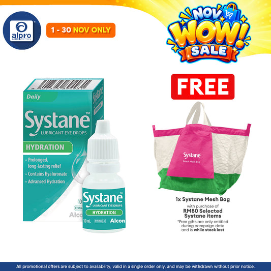 Systane Hydration 10ml | Helps to Prevent Dryness of Eyes