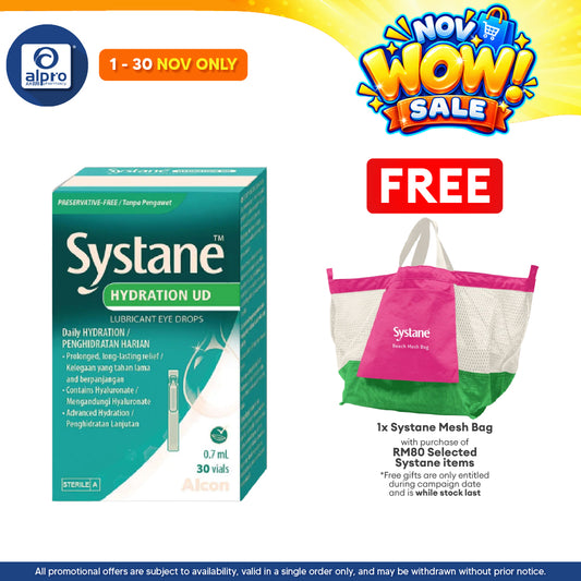 Systane Hydration UD 30x0.7ml | Long-Lasting Relief