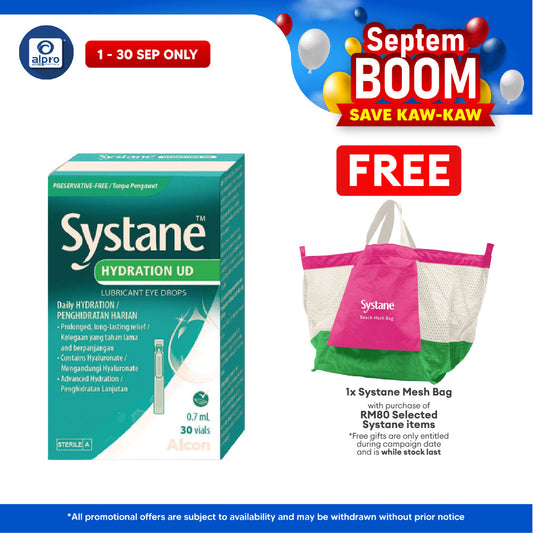 Systane Hydration UD 30x0.7ml | Long-Lasting Relief Alcon