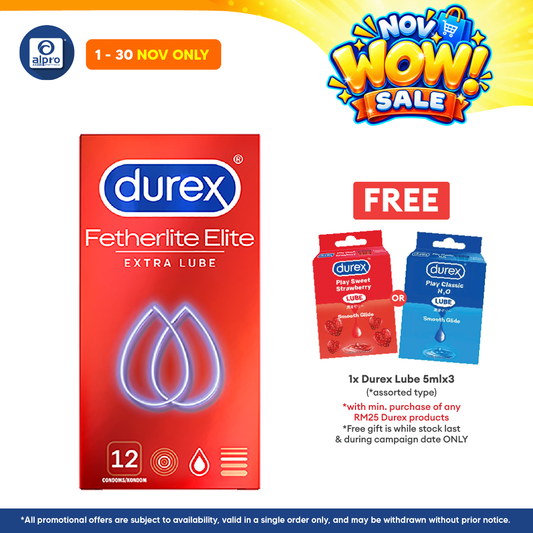 Durex Fetherlite Elite 12s | Thin