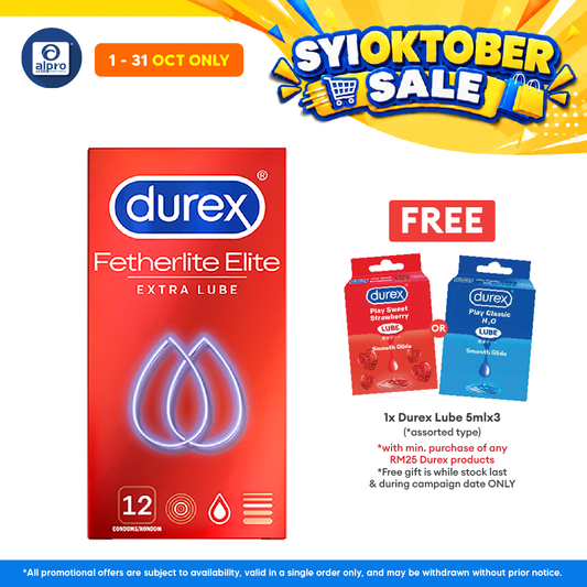 Durex Fetherlite Elite 12s | Thin