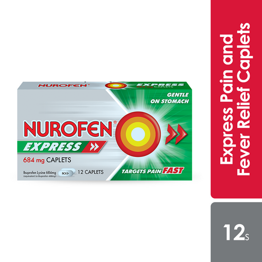 Nurofen Express 684mg 12s Pharmacy Medicine