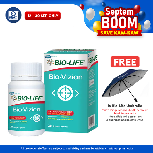 Bio-life Bio-vizion 30s | Shields Eyes From Blue Light & UV Damage