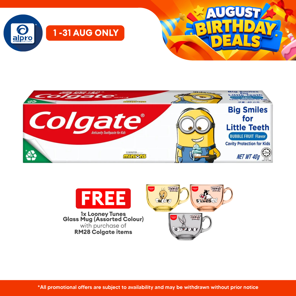 Colgate Minion Bubble Fruit 40g Colgate