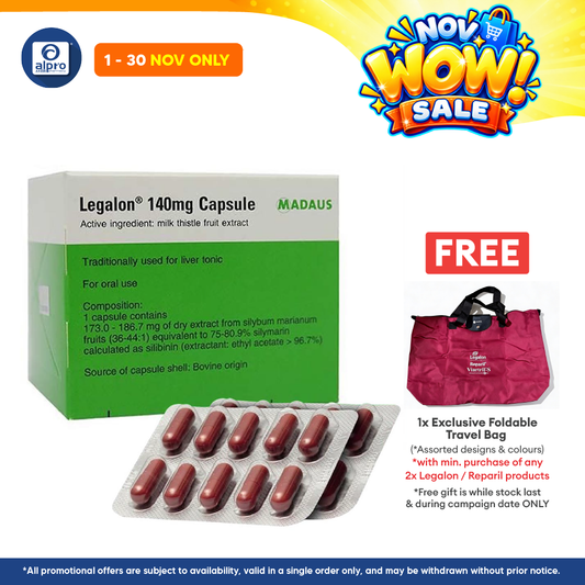 Legalon 140mg Capsule 10x10s | Liver Health