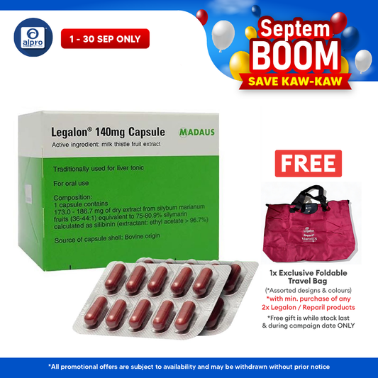Legalon 140mg Capsule 10x10s | Liver Health Madaus