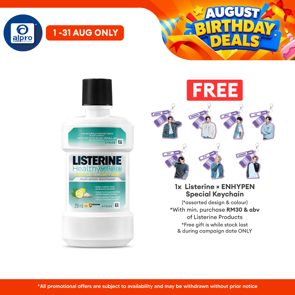 Listerine Healthy White 250ml Listerine