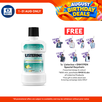Listerine Healthy White 250ml Listerine