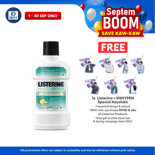 Listerine Healthy White 250ml Listerine