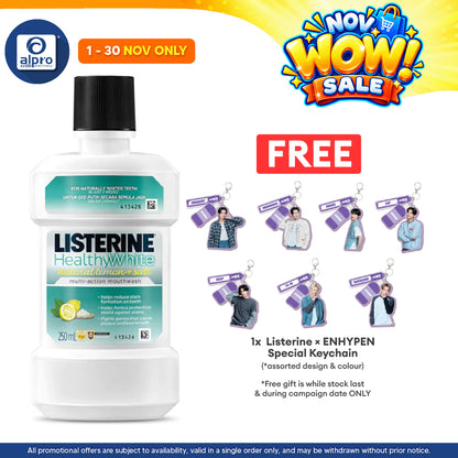 Listerine Healthy White 250ml