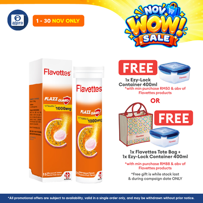 Flavettes Flazz Guard Effervescent (Passion Fruit) 15s | For Adult