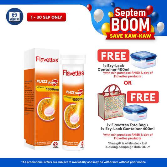 Flavettes Flazz Guard Effervescent (Passion Fruit) 15s | For Adult Flavettes