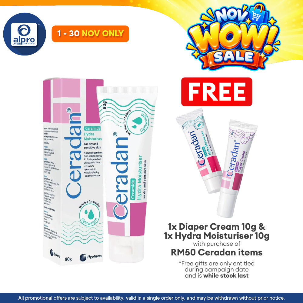 Ceradan Hydra Cream 80g | Hydrating Moisturizer