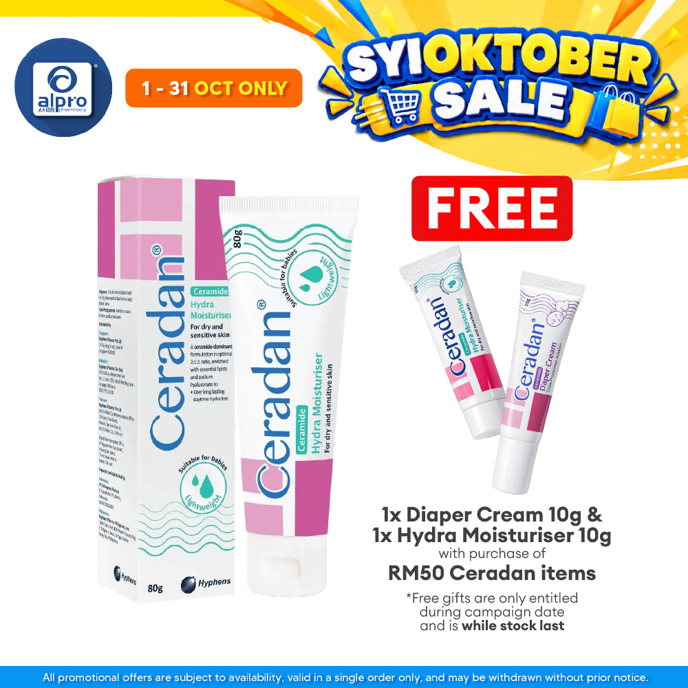 Ceradan Hydra Cream 80g | Hydrating Moisturizer
