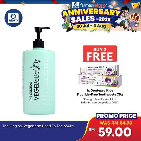 The Original Vegebebe Head To Toe 650ml | Baby Shower The Original Vege