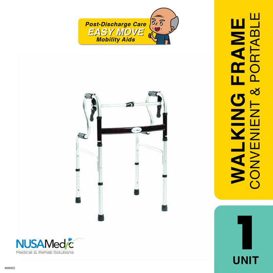 Nusa Medic Rising Walking Frame MM/1407 | Convenient Nusa Medic
