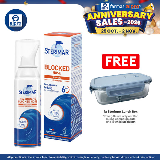 Sterimar Blocked Nose 100mL | Provides Fast Relief From Nasal Congestion
